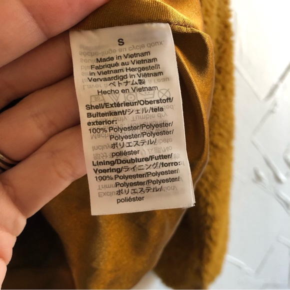 J. CREW Mercantile Women's Sherpa Bomber Jacket Small - Picture 5 of 6